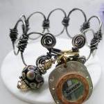 Sterling Silver Wire Bracel..
