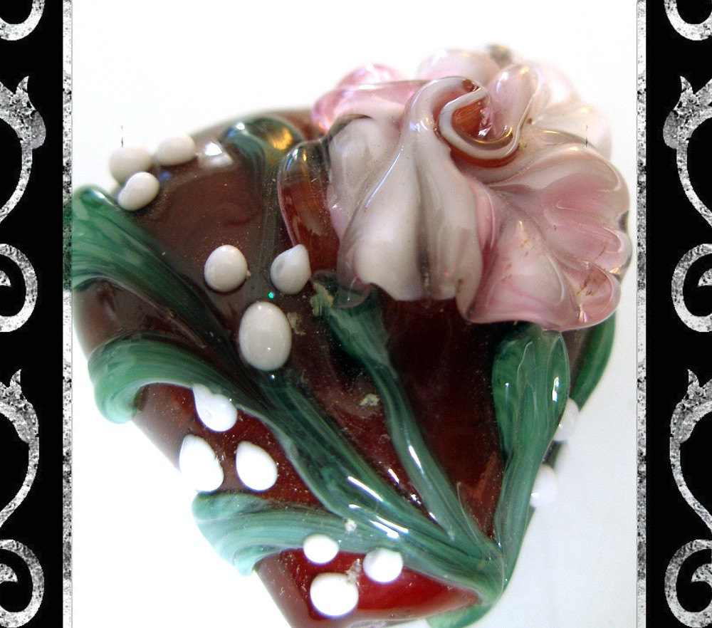 Heart and Soul Lampwork Focal- SRA