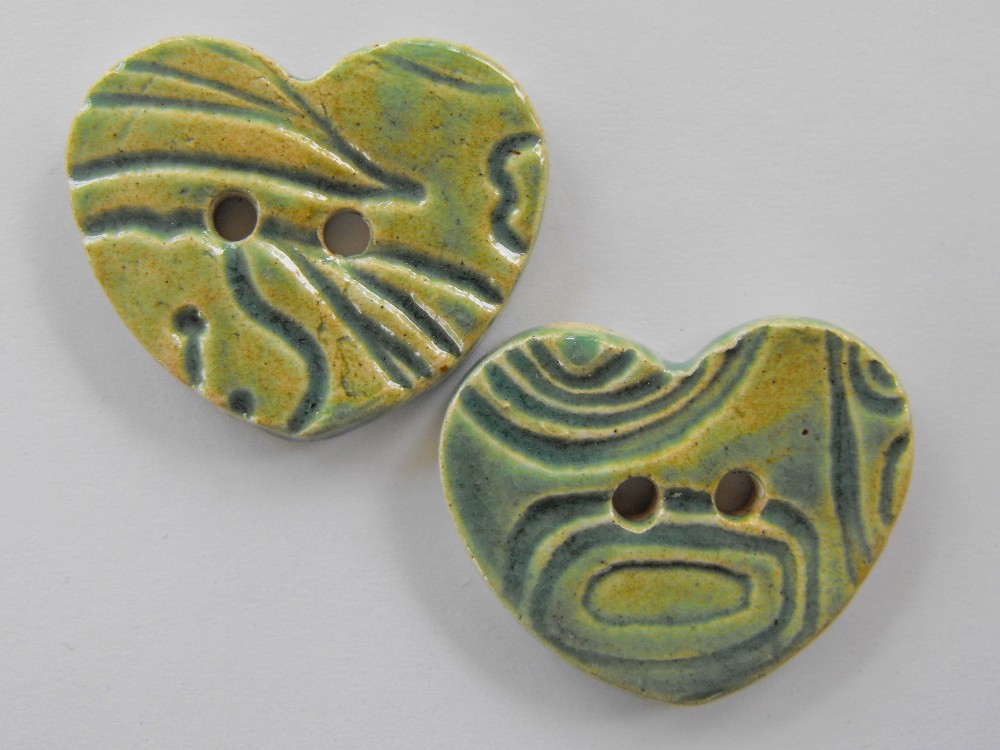 Handmade Ceramic Button on Luulla